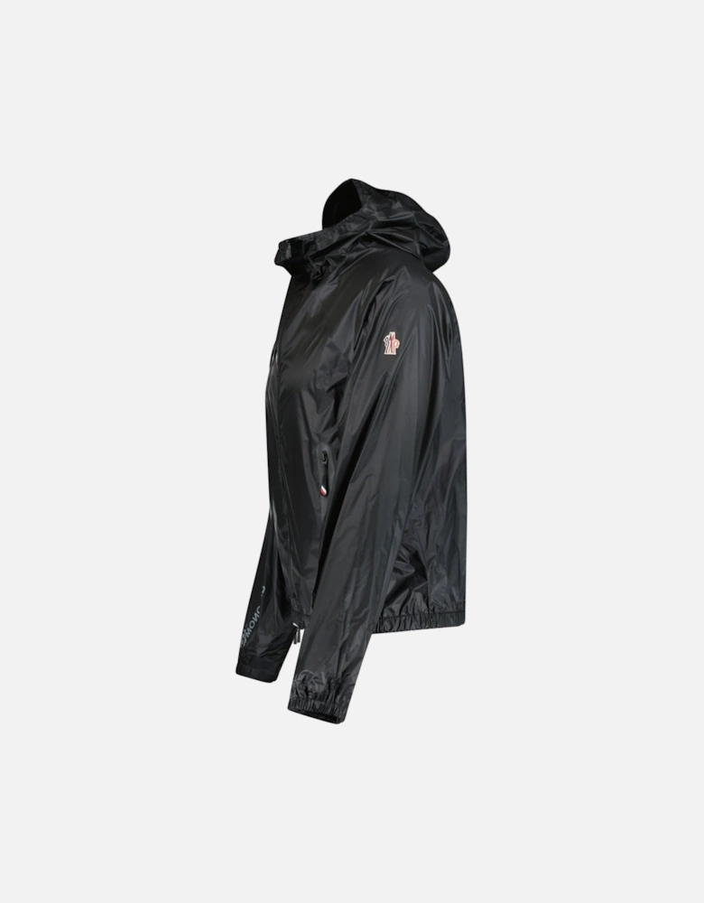 Grenoble 'Leiten' Hooded Windbreaker Black