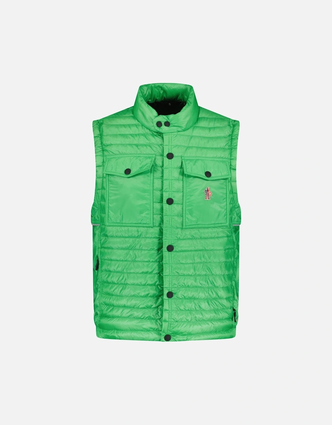 Grenoble 'Ollon' Fabric Gilet Green, 4 of 3