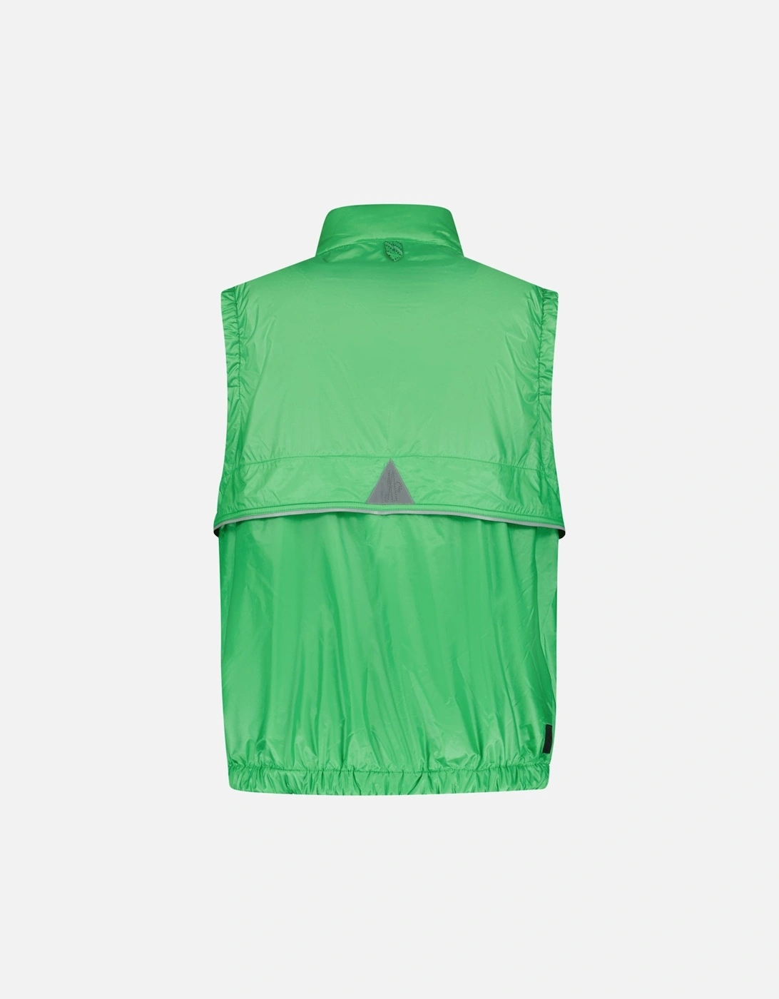 Grenoble 'Ollon' Fabric Gilet Green