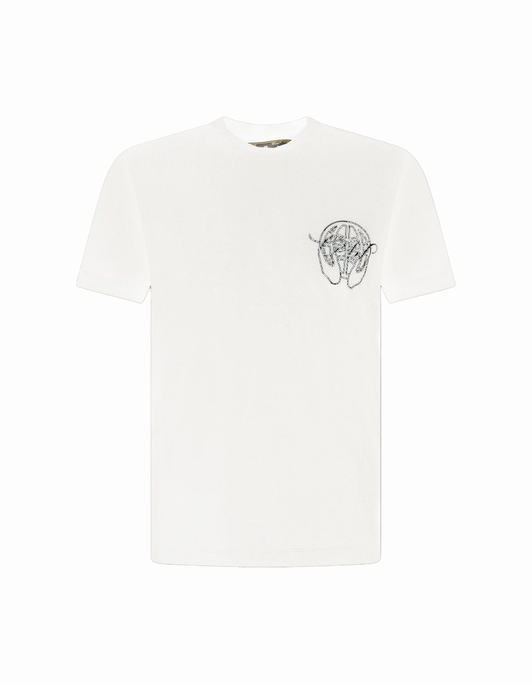Hand Arrow Design T-shirt White