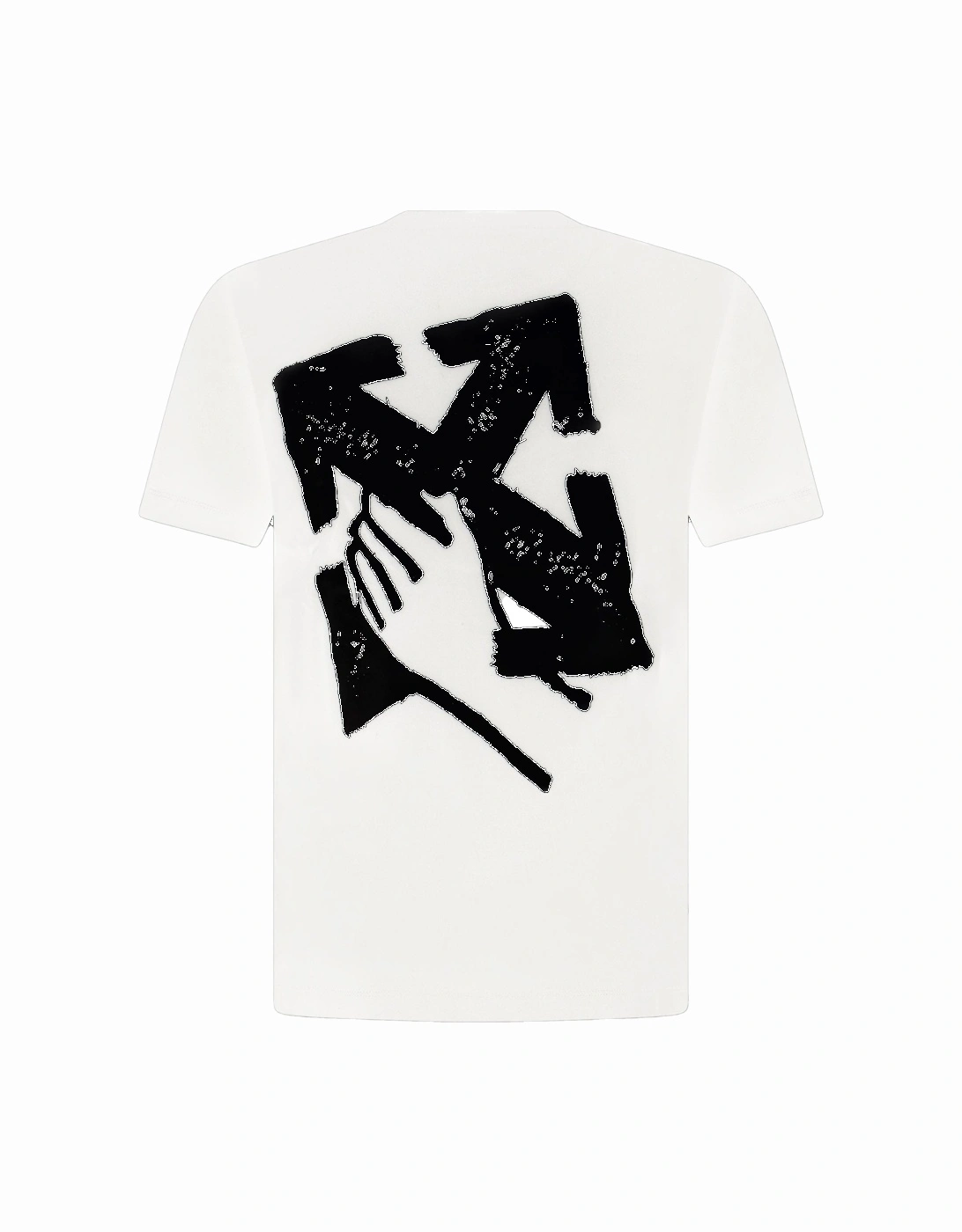 Hand Arrow Design T-shirt White, 3 of 2