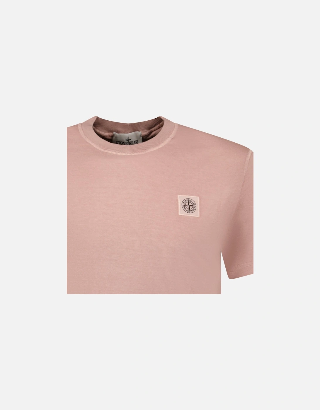 Small Chest Logo T-Shirt Pastel Pink
