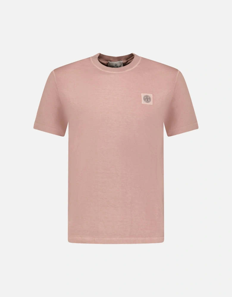 Small Chest Logo T-Shirt Pastel Pink