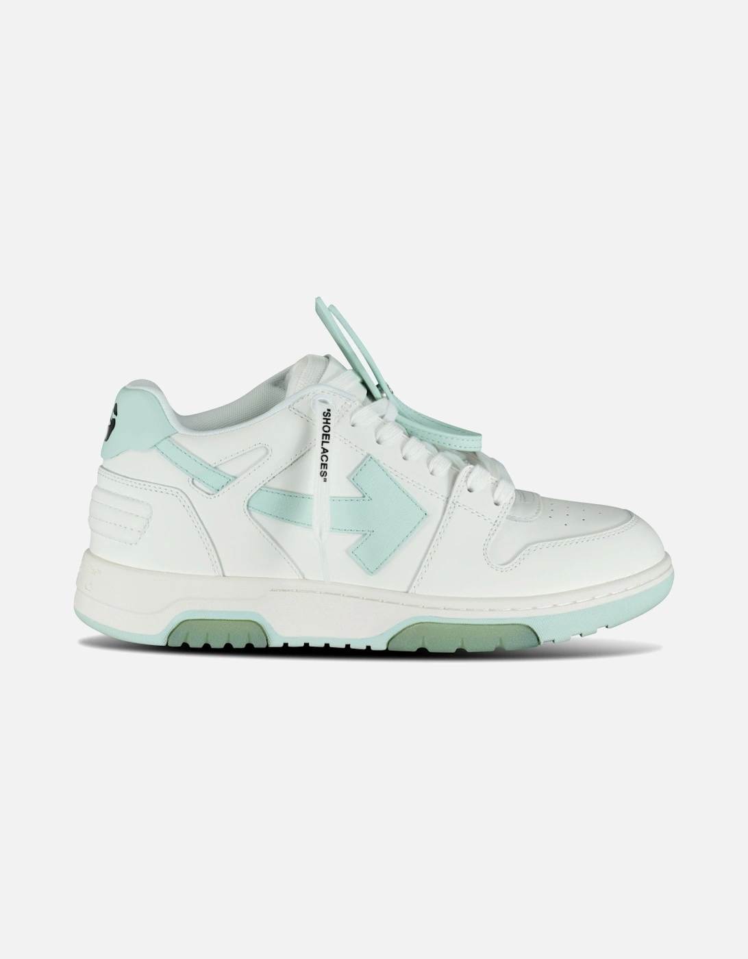 Out Of Office Low Top Trainers White & Mint, 5 of 4