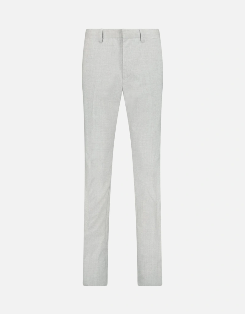 Classic Fit Taupe Trousers Light Grey
