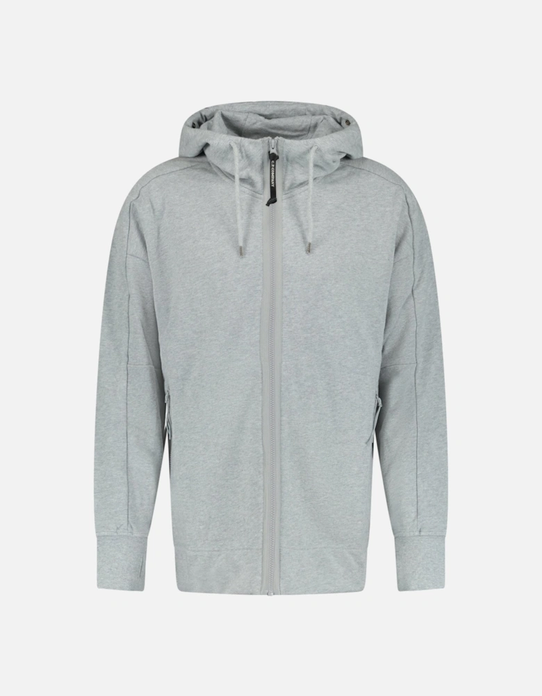 Goggle Hooded Sweatshirt Grey