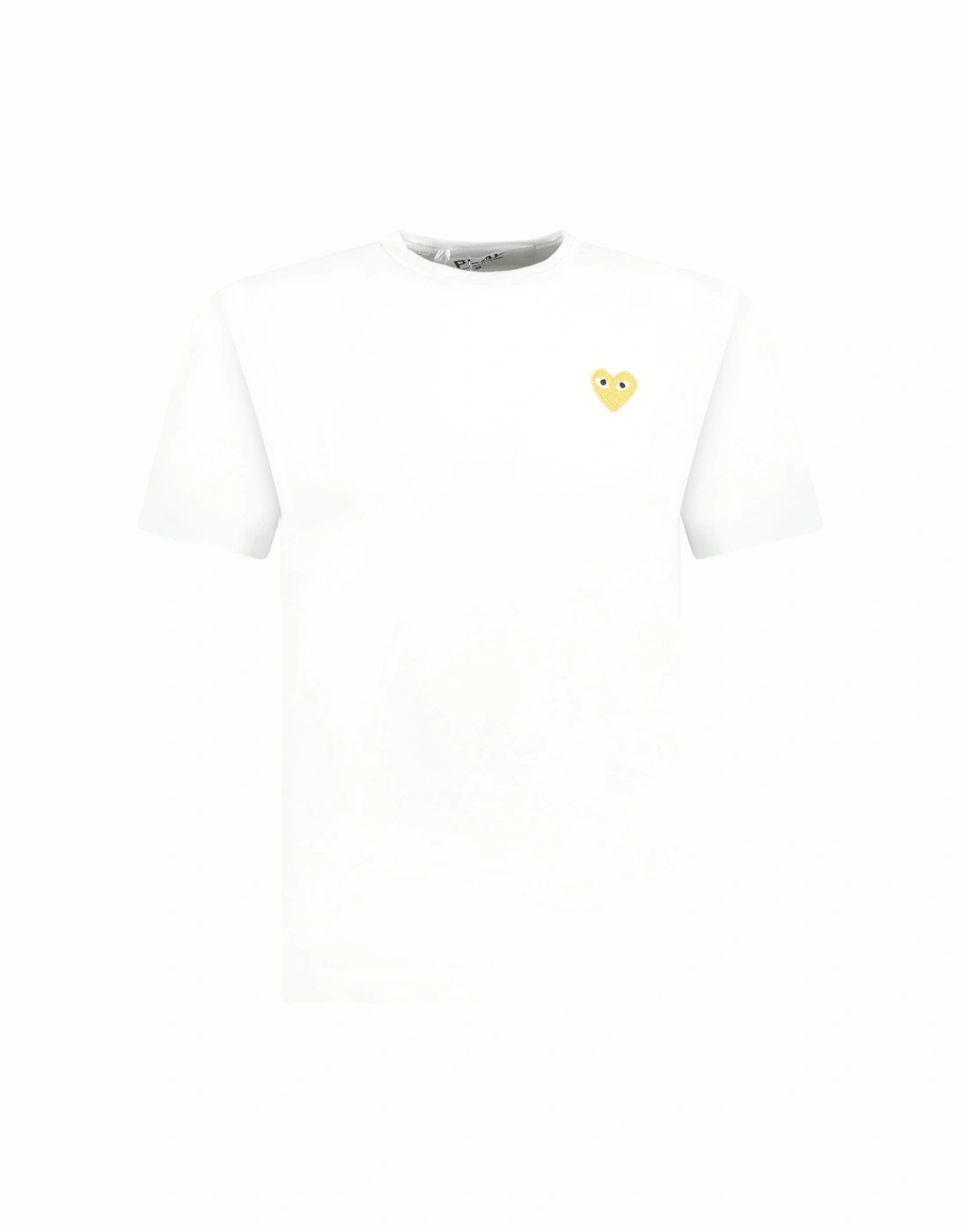 Gold Heart Logo T-Shirt White, 2 of 1