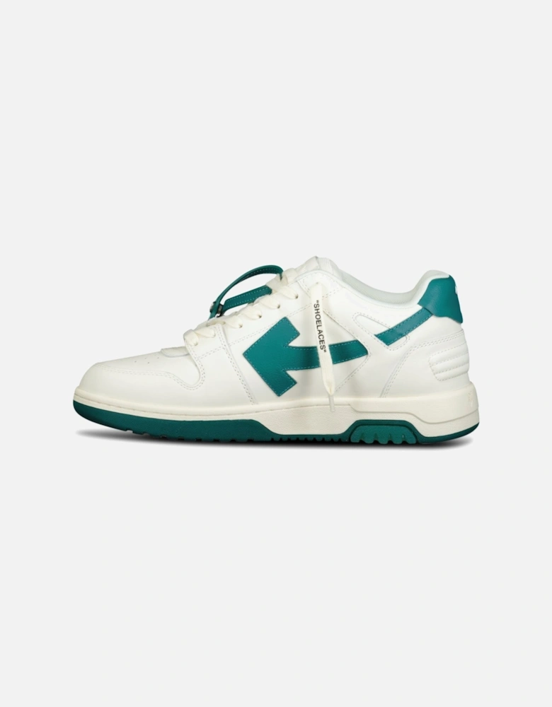 Out Of Office Low-Top leather Trainers White & Green
