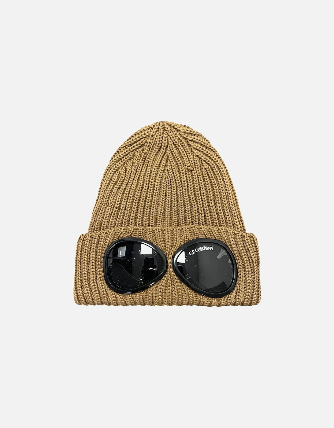 Wool Goggle Beanie Brown, 2 of 1