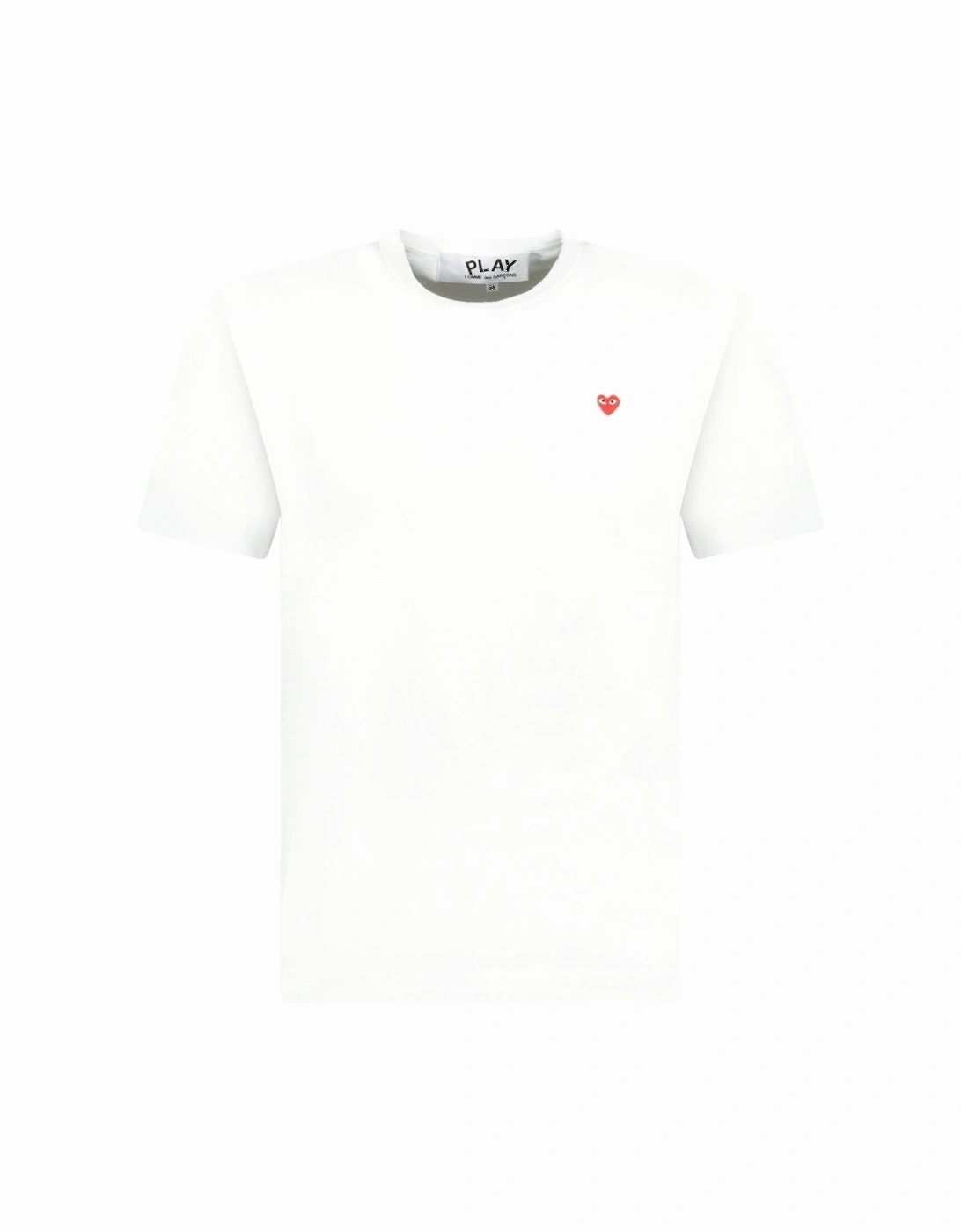 Small Stitch Heart T-Shirt White, 2 of 1