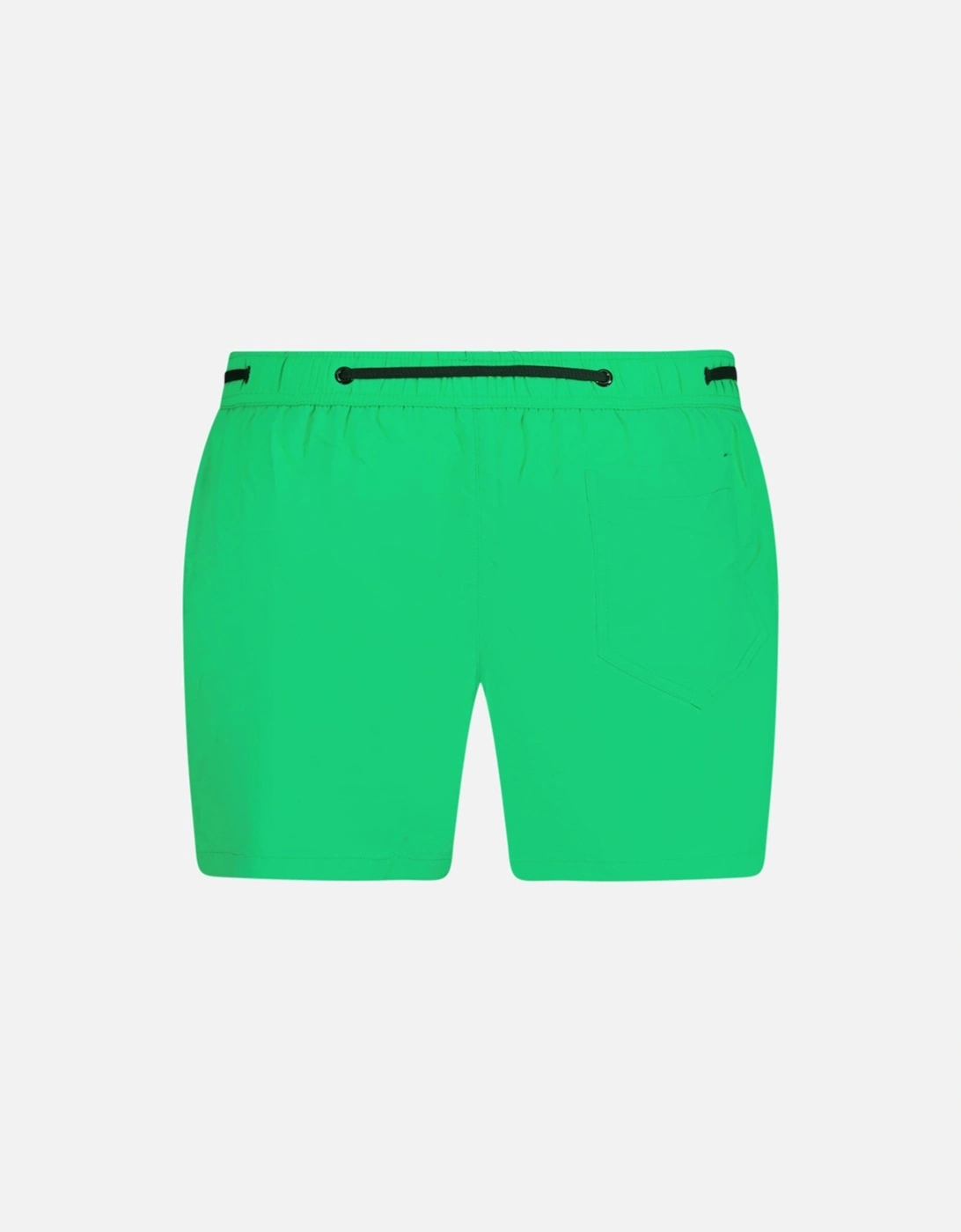 Short Logo Tape Swim Shorts Green
