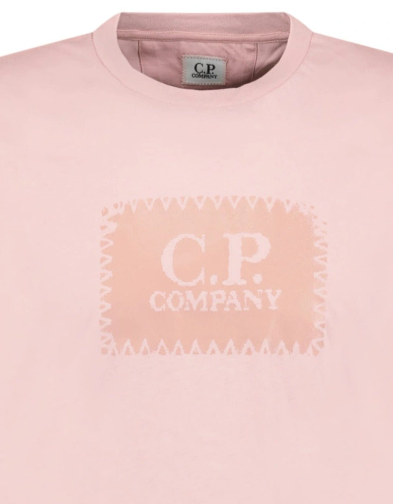 Chest Logo T-Shirt Pink