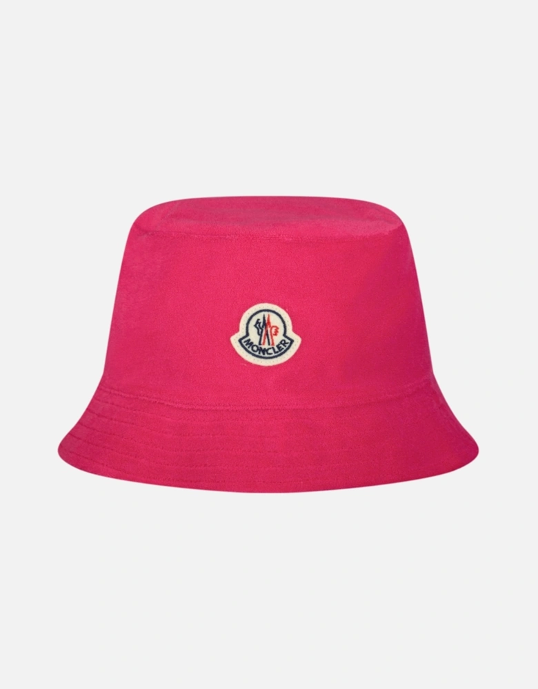 (Womens) Reversible Bucket Hat Pink