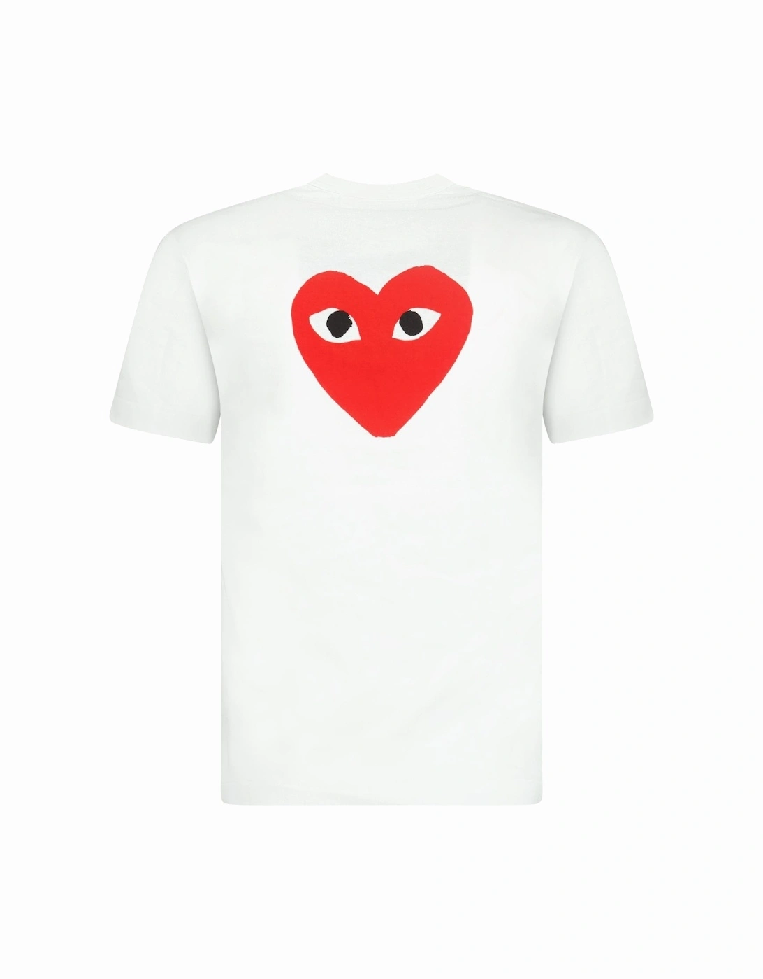 Red Heart Logo T-Shirt White