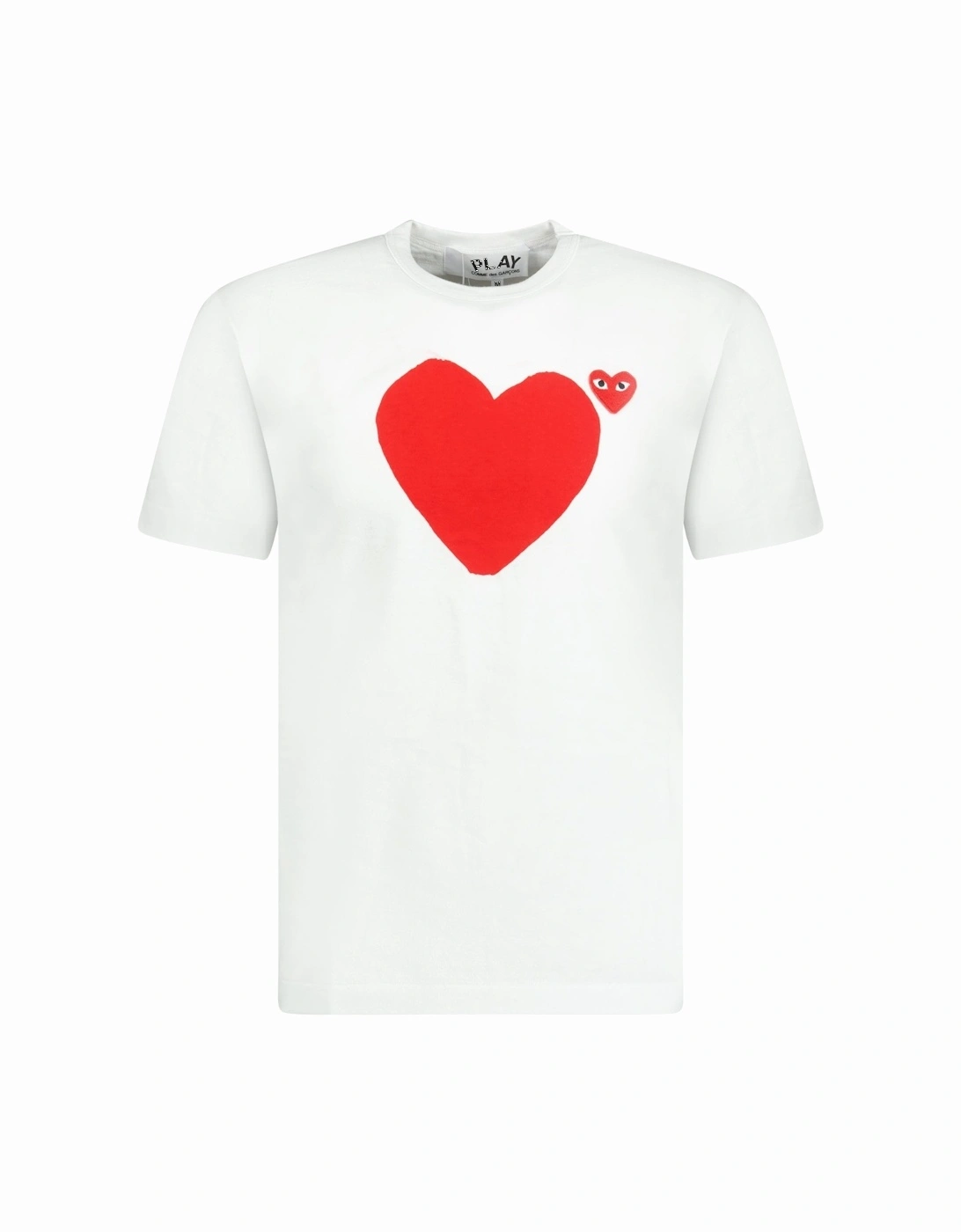 Red Heart Logo T-Shirt White, 3 of 2