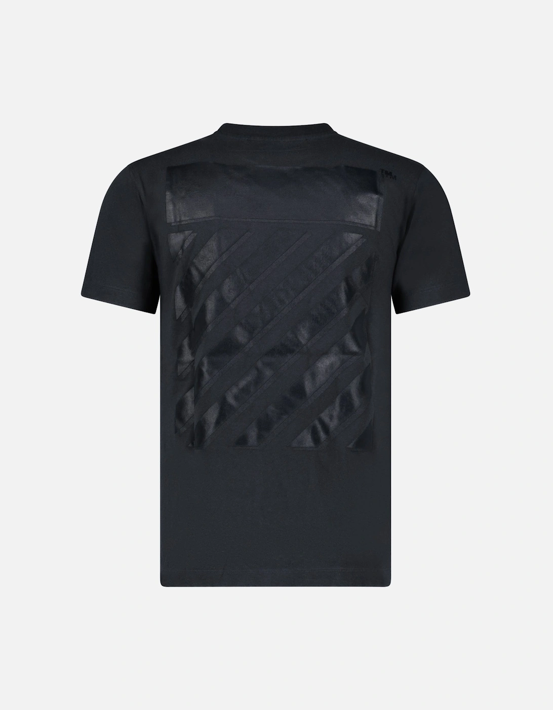 Diagonal Logo T-shirt Black, 4 of 3