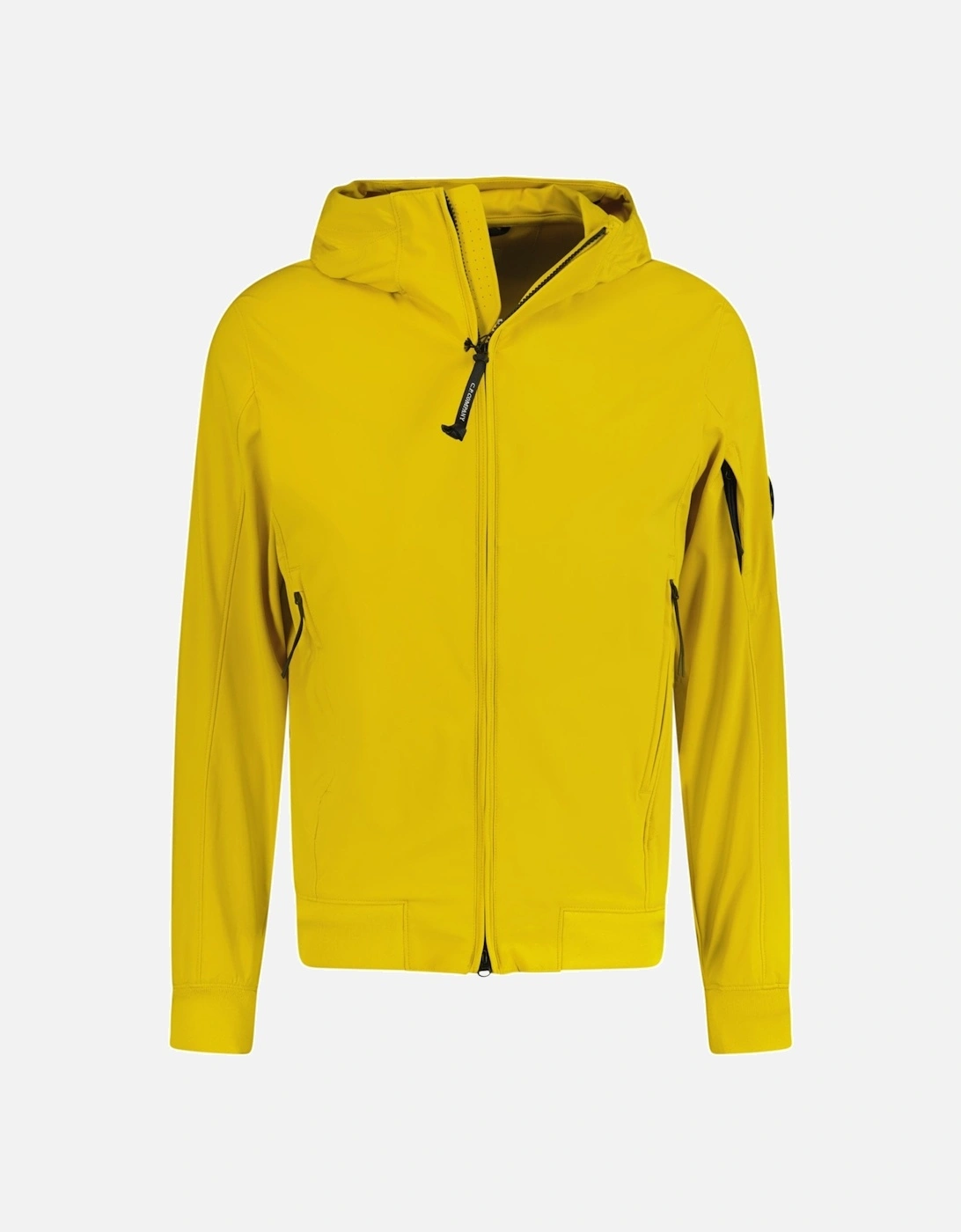 Softshell Hooded Arm Lens Jacket Yellow, 3 of 2