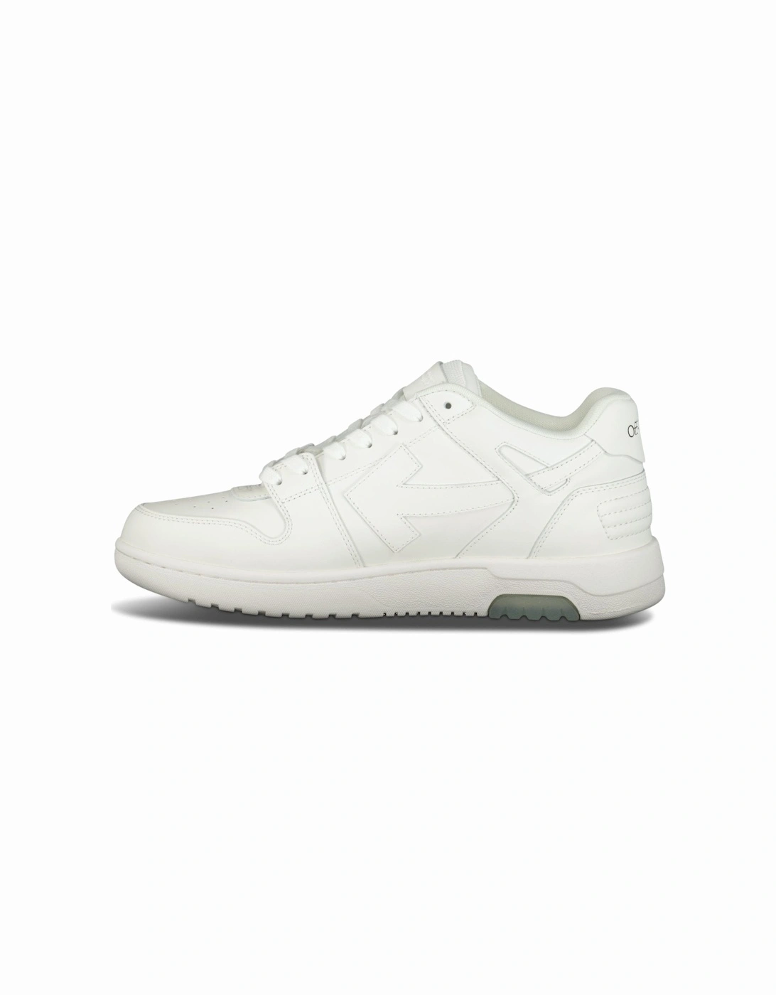 Out Of Office Calf Leather Trainers White
