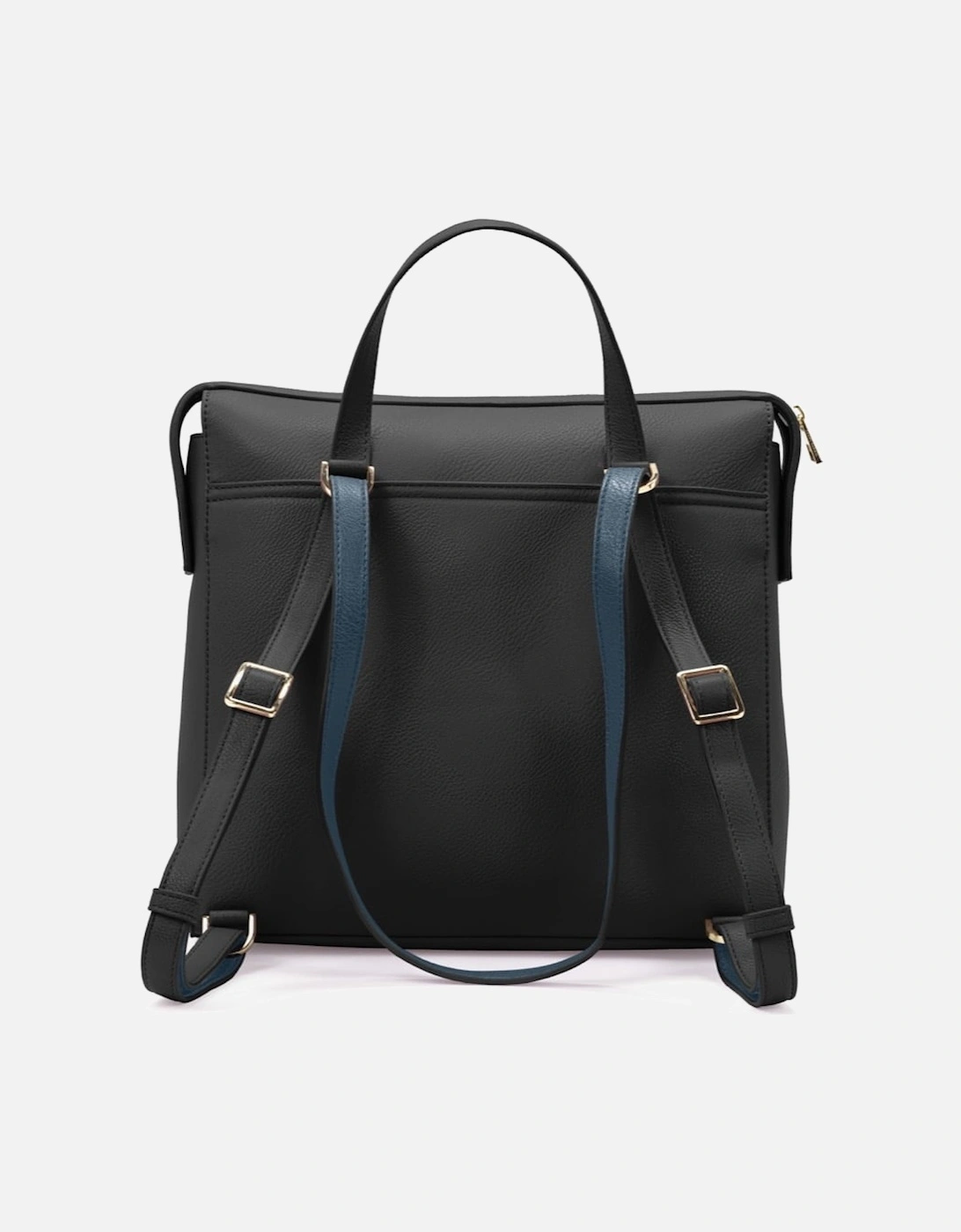 Sharon Backpack Bag - Black Lapis Blue