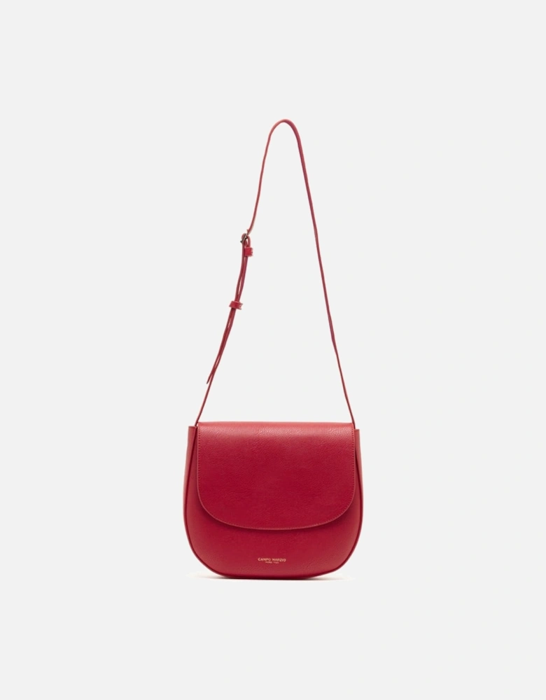 Kym Saddle Bag - Cherry Red Fuchsia