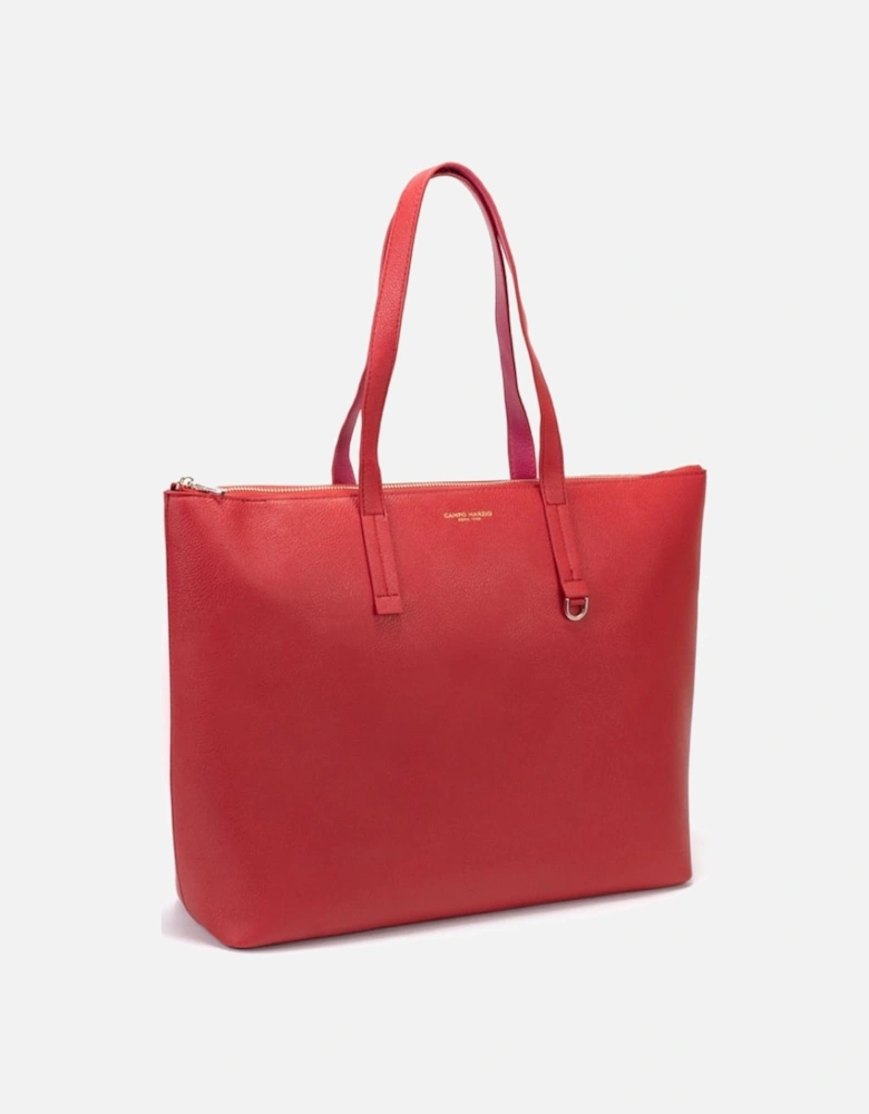 Winona Shopping Bag - Cherry Red Fuchsia