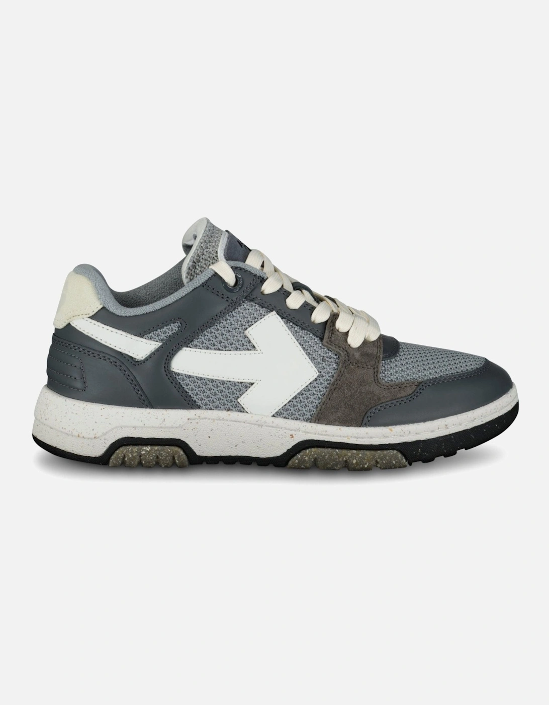 Out Of Office Low Mesh Trainers Grey, 5 of 4