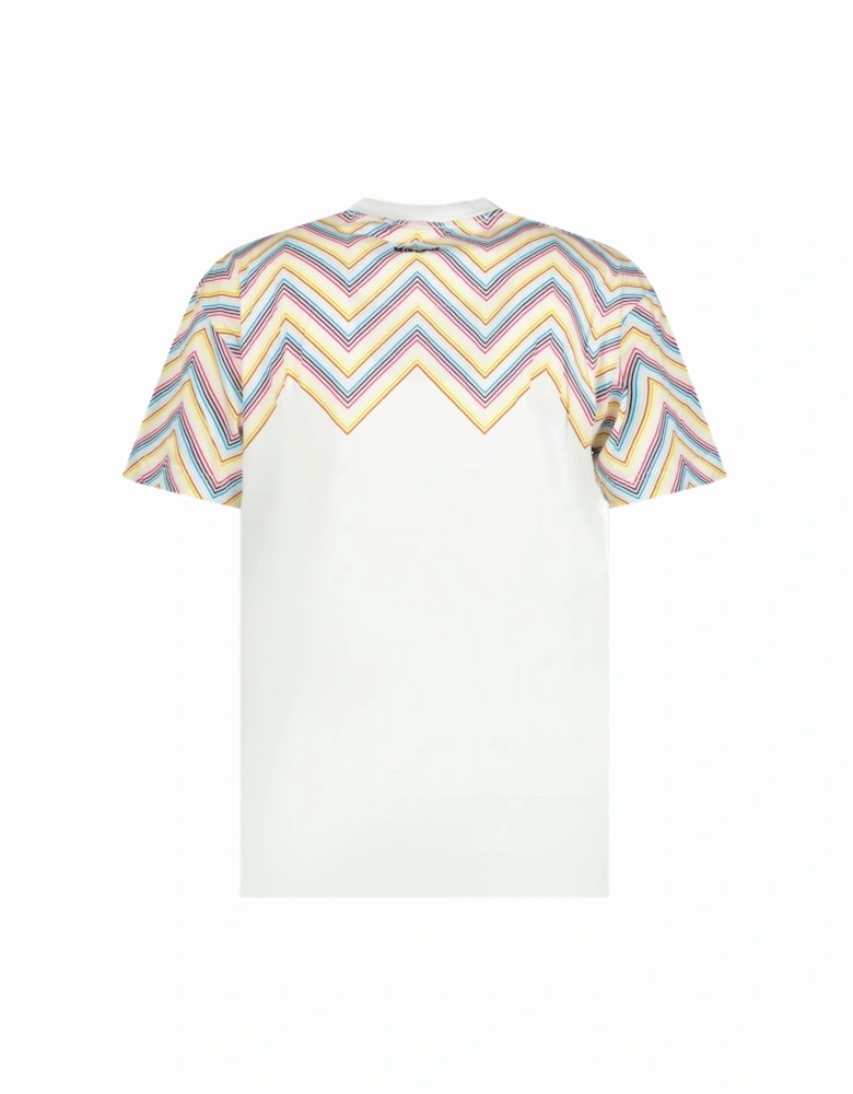 Zig Zag Logo T-Shirt White