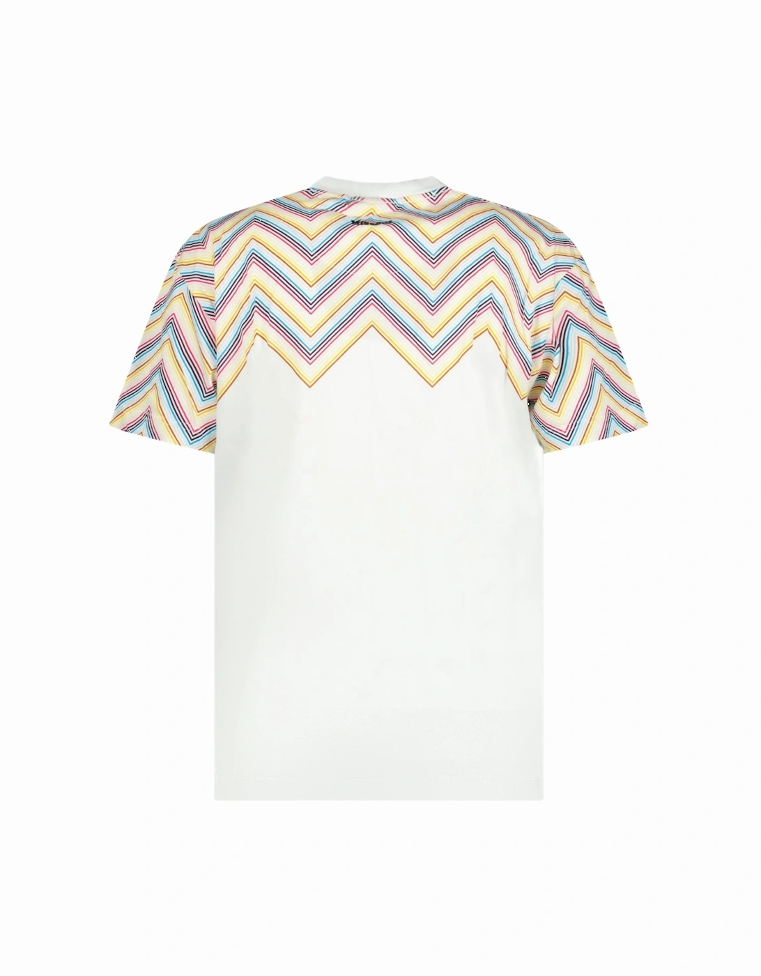 Zig Zag Logo T-Shirt White