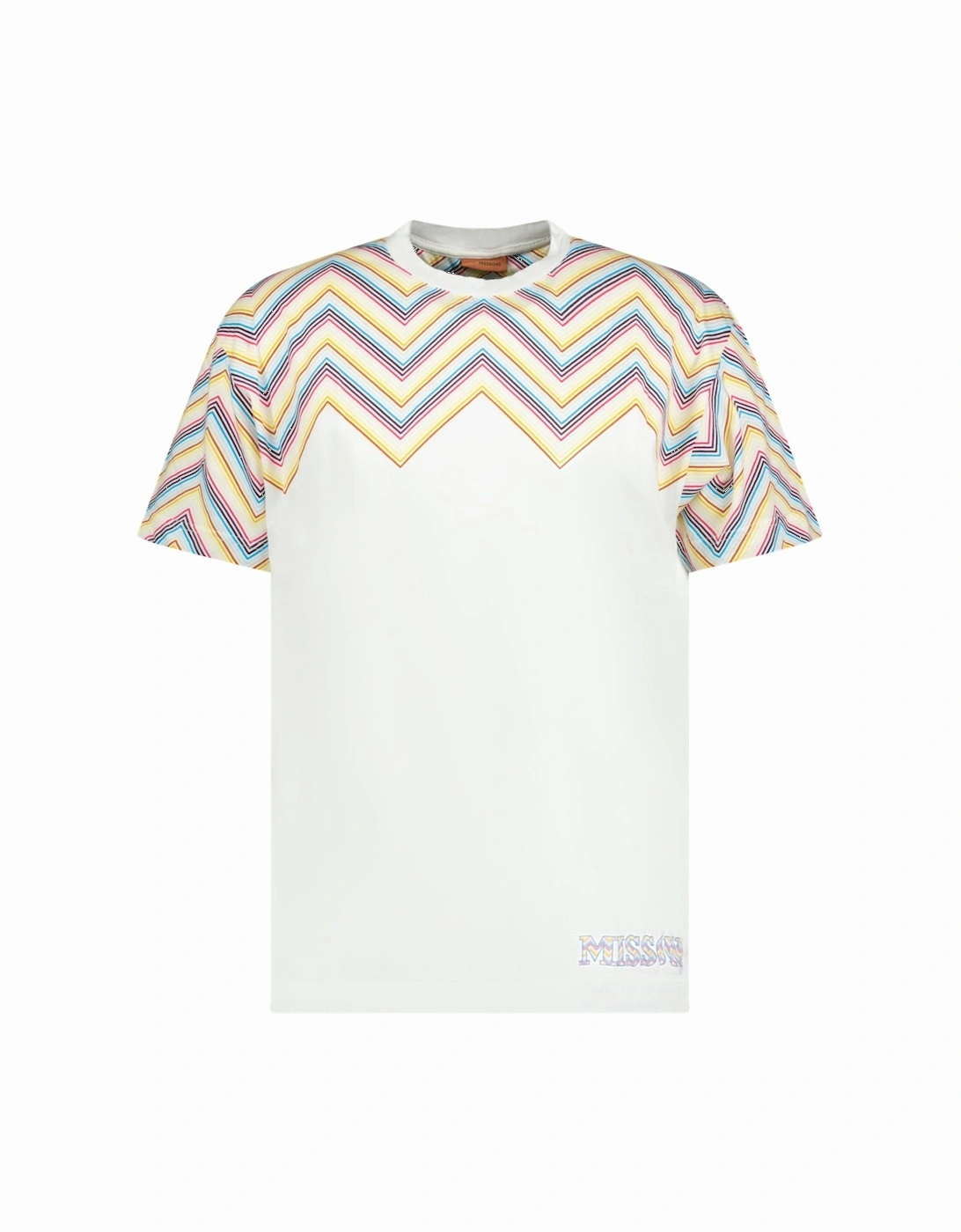 Zig Zag Logo T-Shirt White, 4 of 3