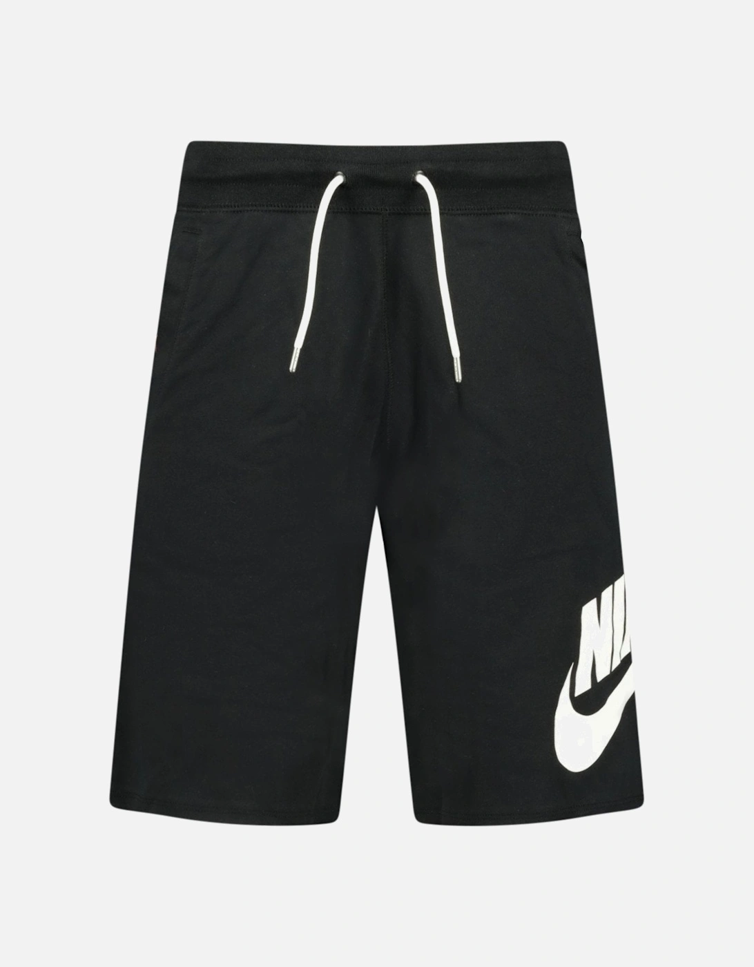 Cotton Black Shorts with Branding down leg, 3 of 2