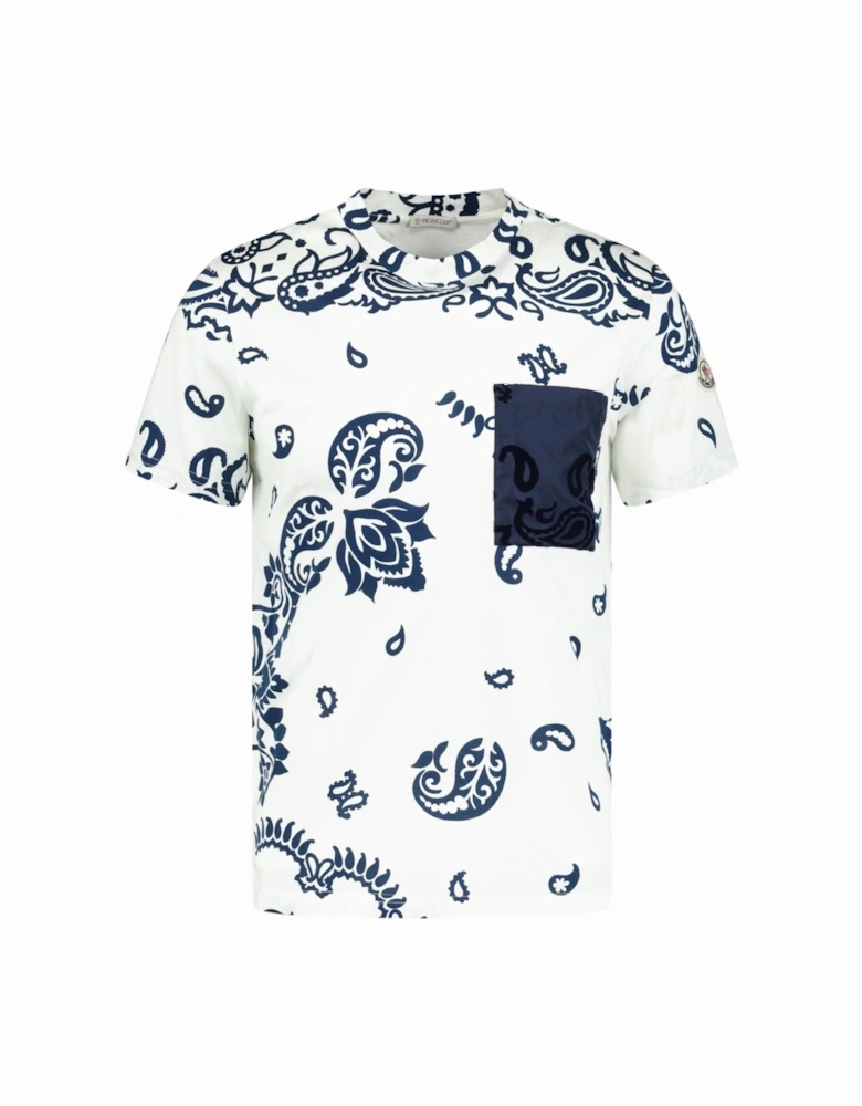 Paisley Bandana Print T-Shirt