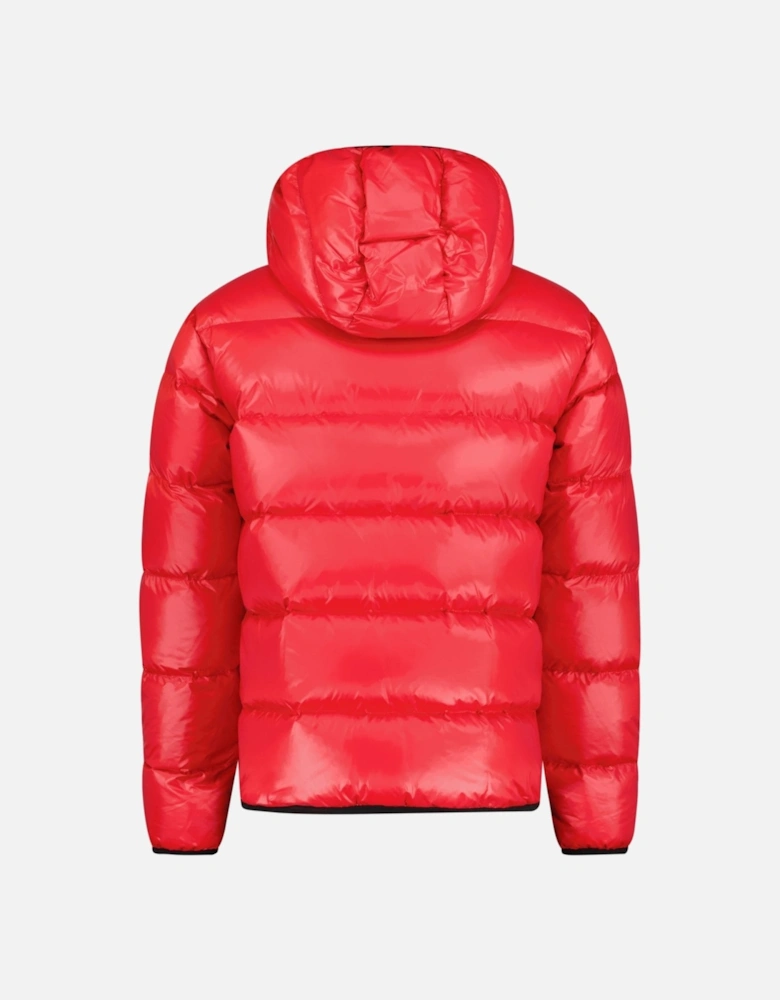 Down Padded Puffer Jacket Red