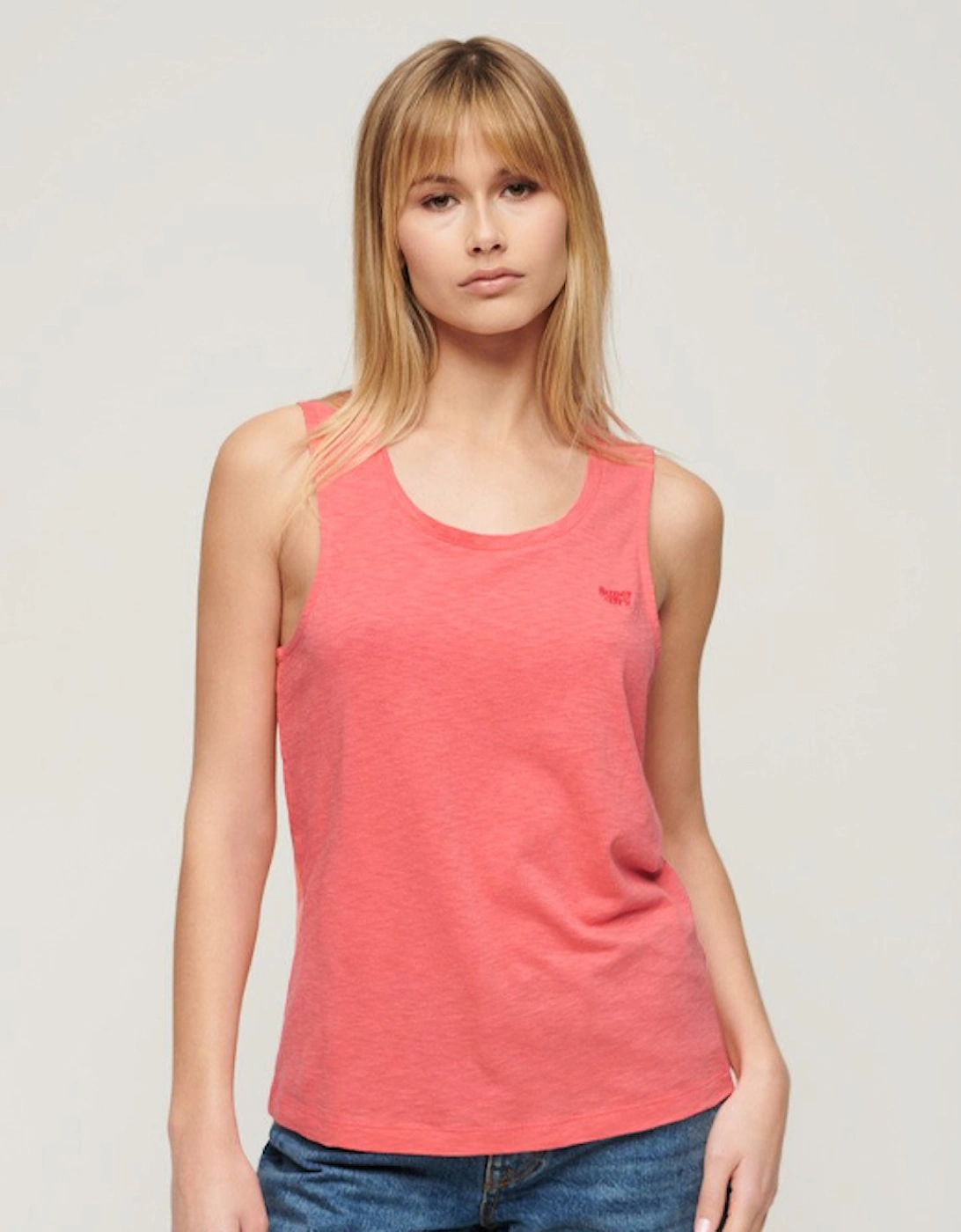 Women's Scoop Neck Tank Sugar Coral, 7 of 6