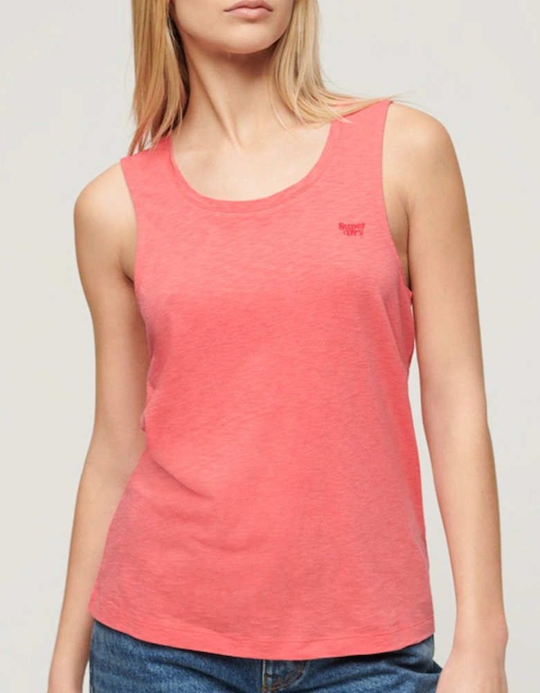 Women's Scoop Neck Tank Sugar Coral