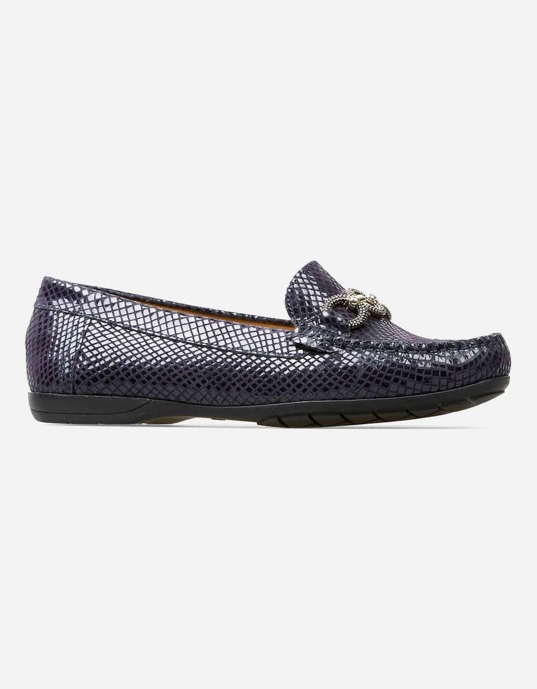 Bliss II Womens Wide Fit Loafers, 5 of 4
