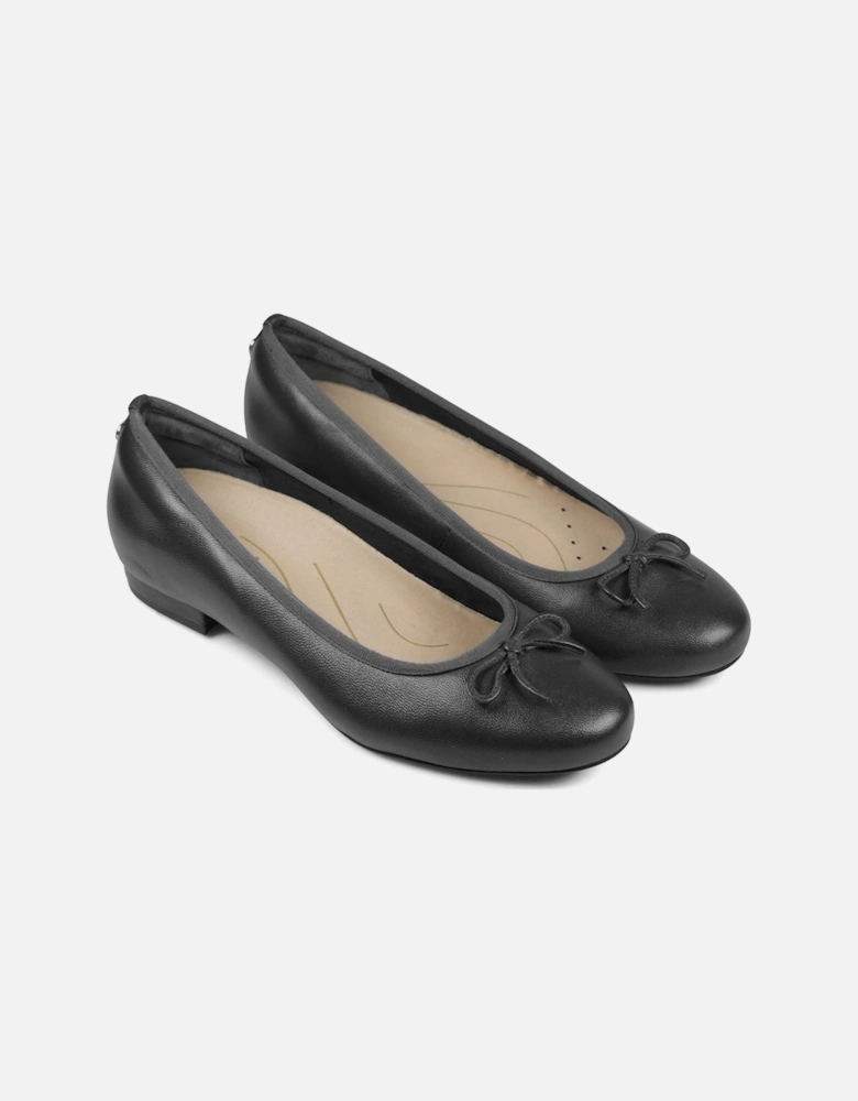 Cecilia Womens Wide Fit Ballet Pumps