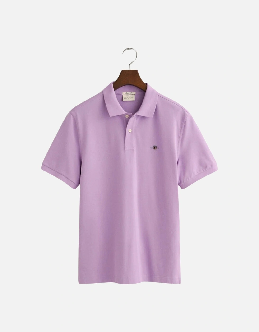Reg Shield SS Pique Polo - Orchid Lilac, 3 of 2