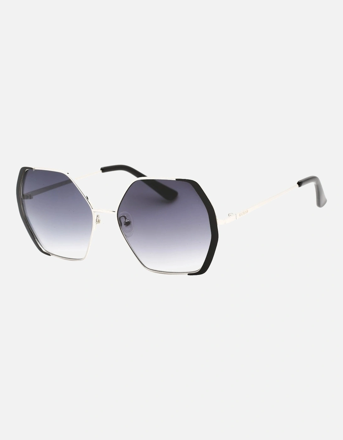 Gf0387 10B Silver Sunglasses