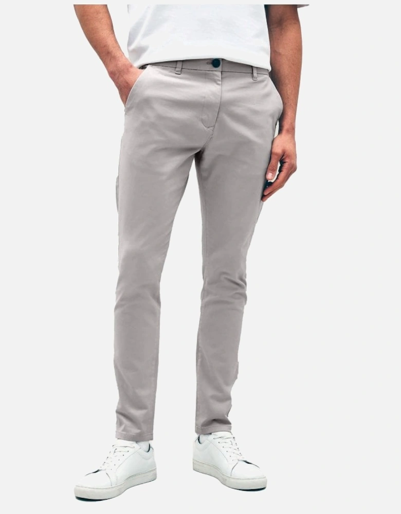 Beckett Chino Pants Silver