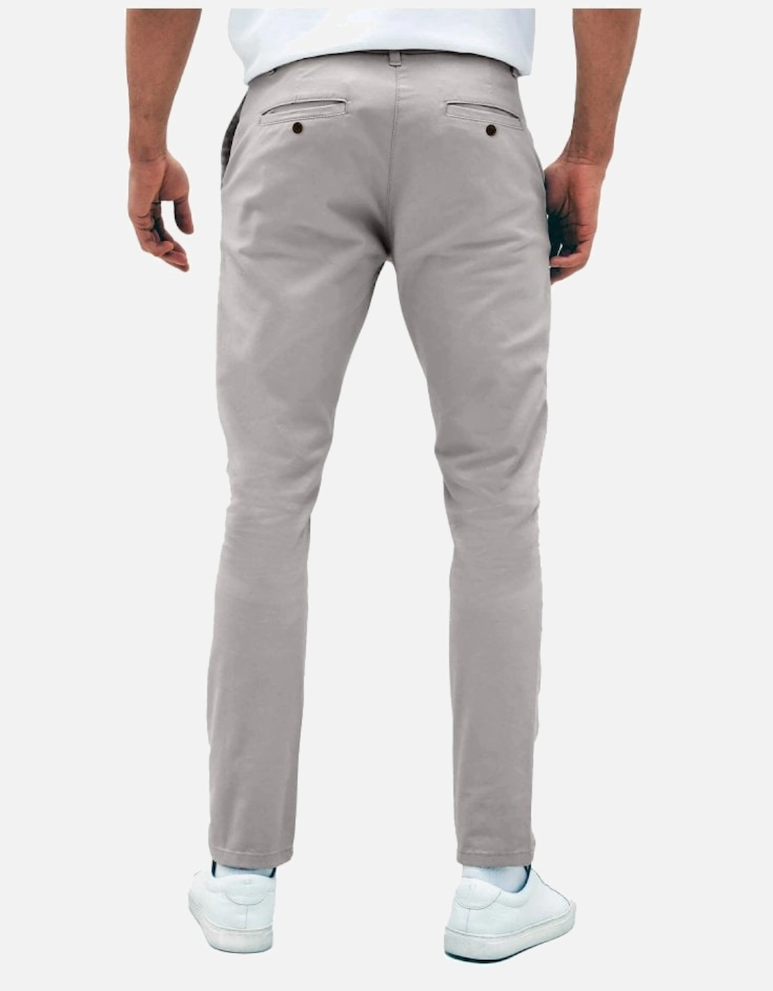 Beckett Chino Pants Silver