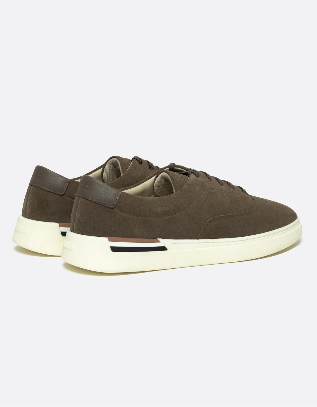 BOSS Orange Clint Mens Suede Cupsole Trainers