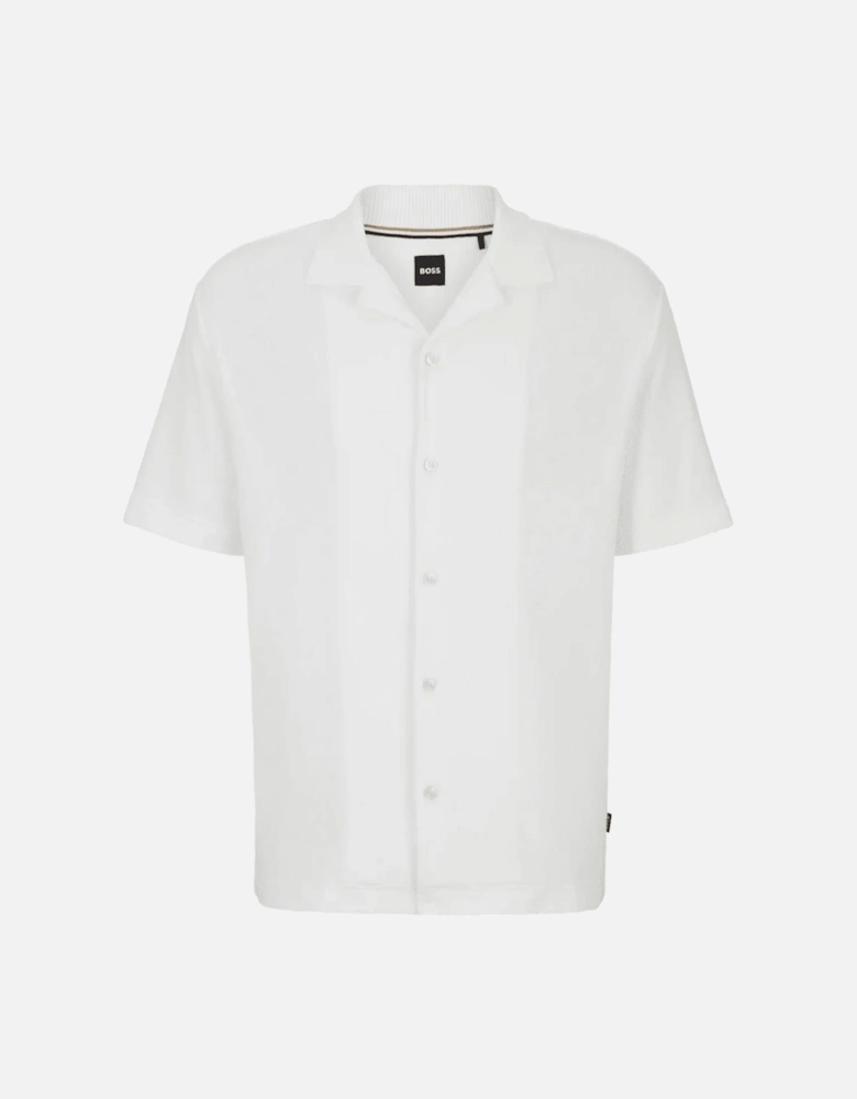 Powell 129 Regular Fit Short Sleeve White Shirt