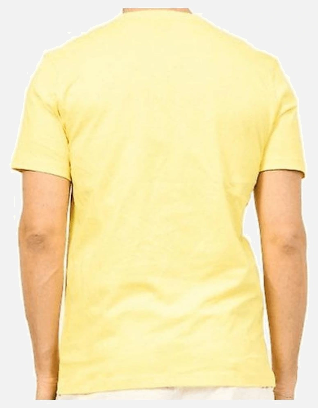 Tales Cotton Relaxed Fit Yellow T-Shirt