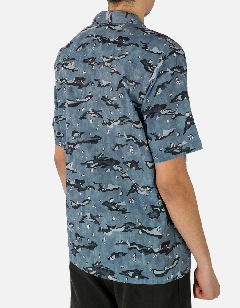 Breathable Quick Dry Pattern Grey Shirt