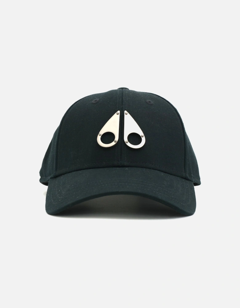 Icon Silver Badge Black Cap
