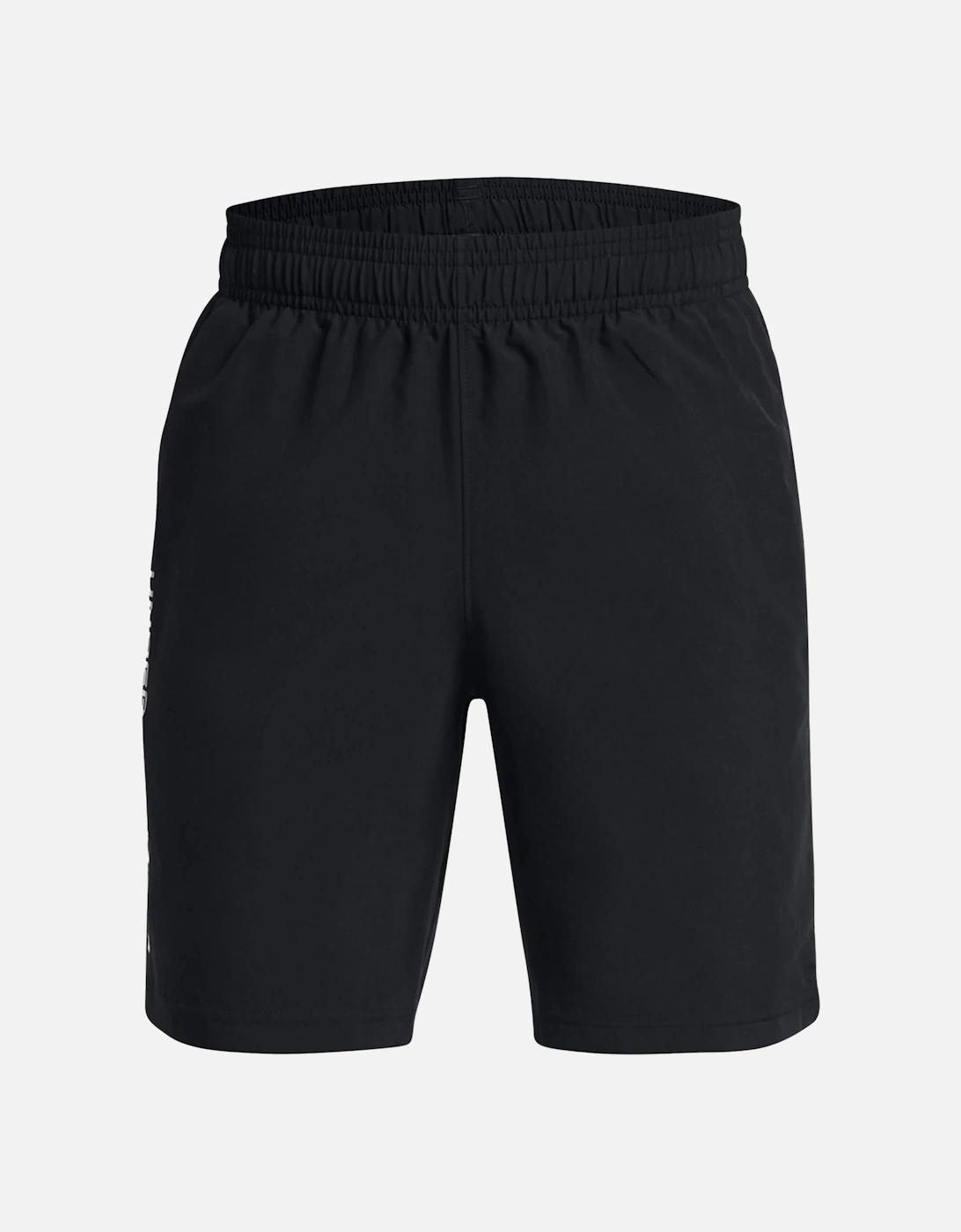 Youths Woven Wordmark Shorts (Black/White), 3 of 2