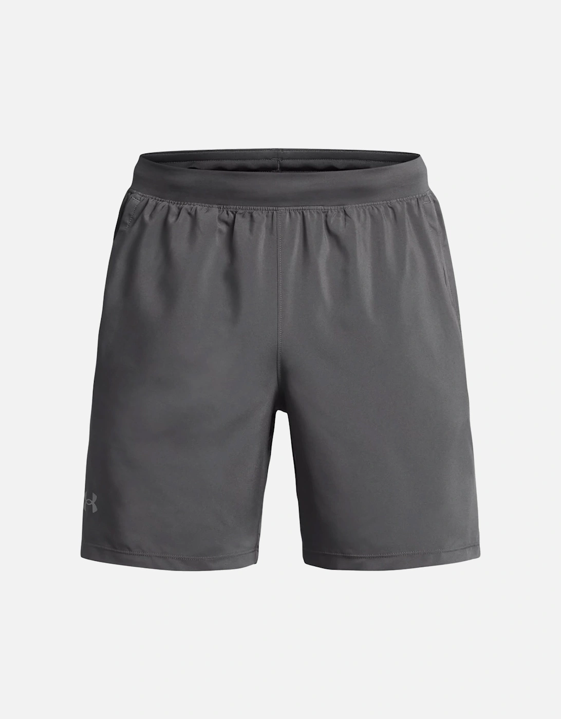 Mens Launch 7" Lined Shorts (Grey), 8 of 7
