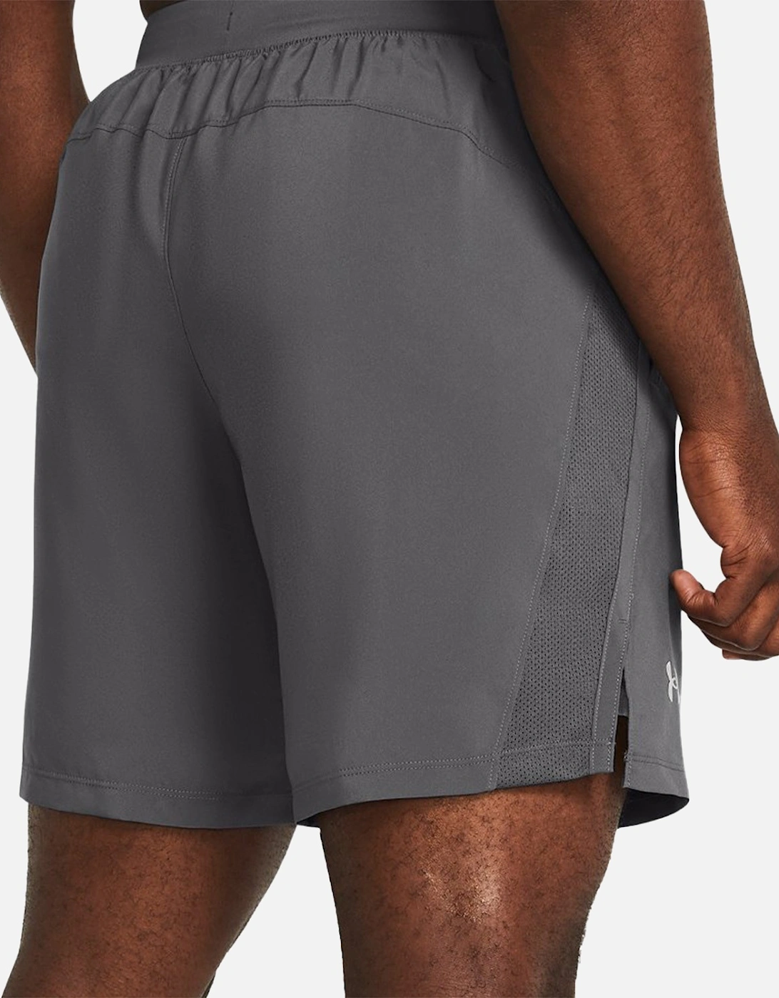 Mens Launch 7" Lined Shorts (Grey)
