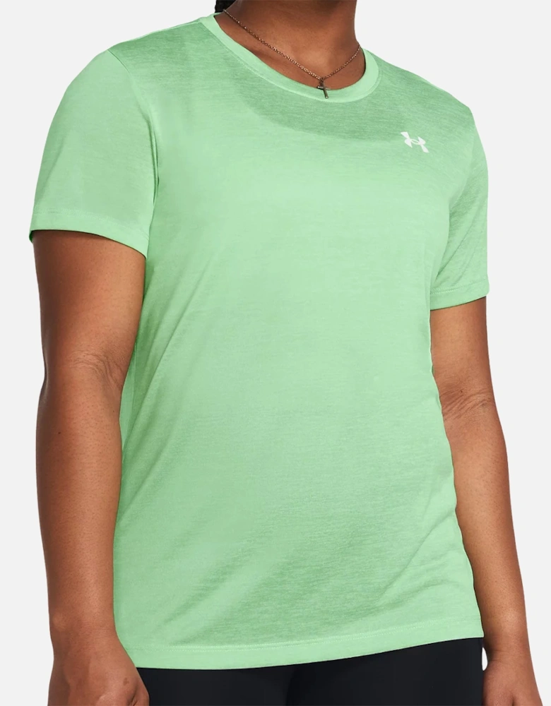 Womens Tech Twist T-Shirt (Green)