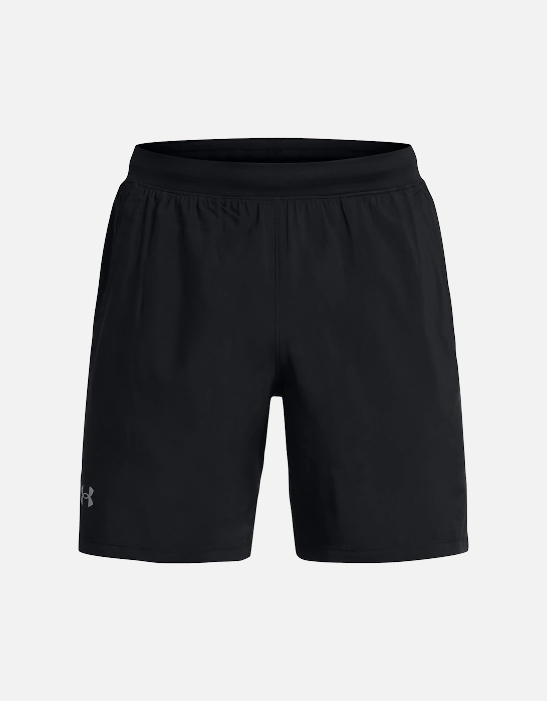 Mens Launch 7" Lined Shorts (Black), 7 of 6